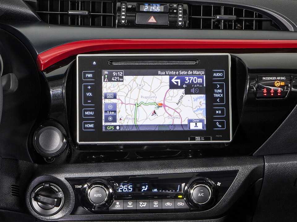 Toyota�Hilux 2018 - console central