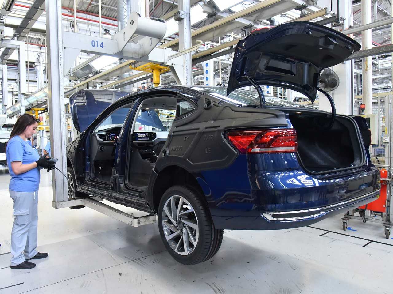 Volkswagen Virtus entra em produo na fbrica Anchieta