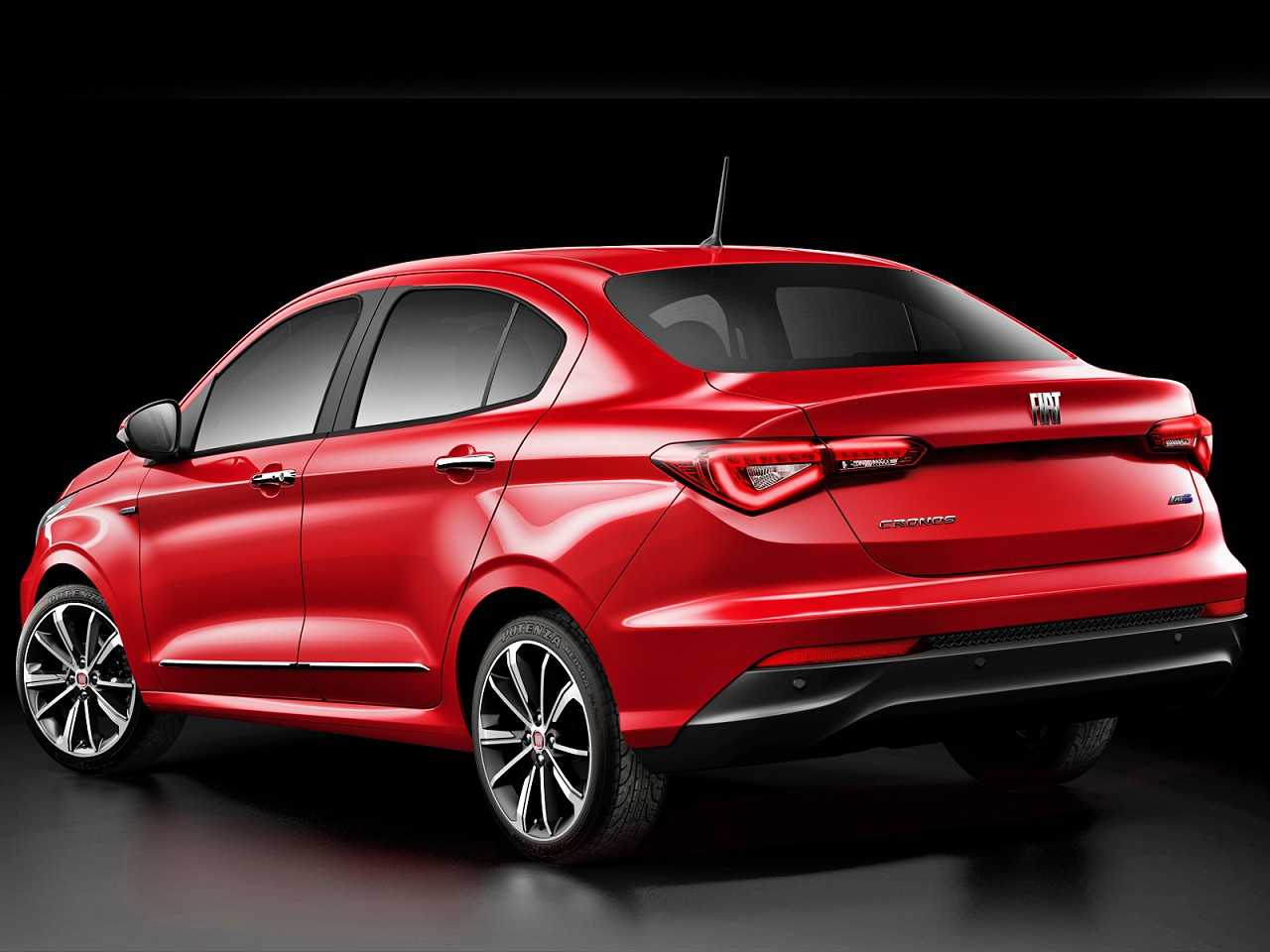 Fiat�Cronos 2018 - �ngulo traseiro