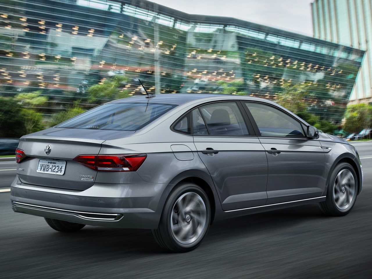 VolkswagenVirtus 2018 - ngulo traseiro
