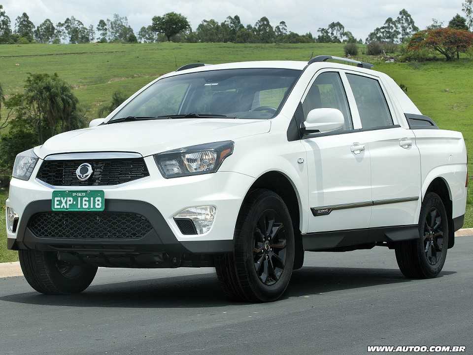 SsangYong�Actyon Sports 2017 - �ngulo frontal