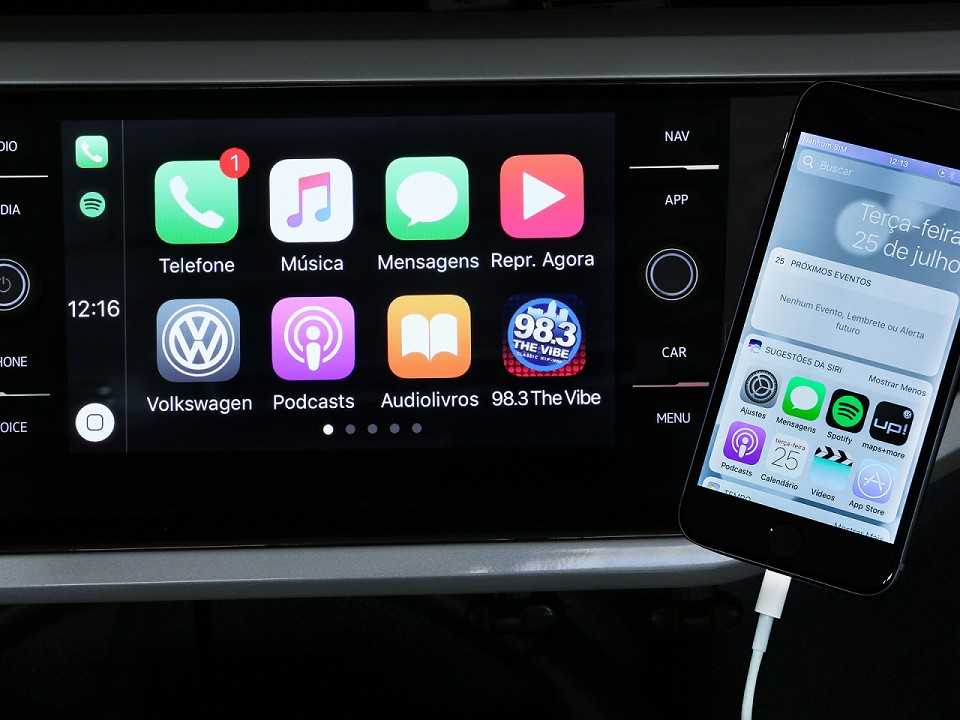 Volkswagen�Virtus 2018 - console central