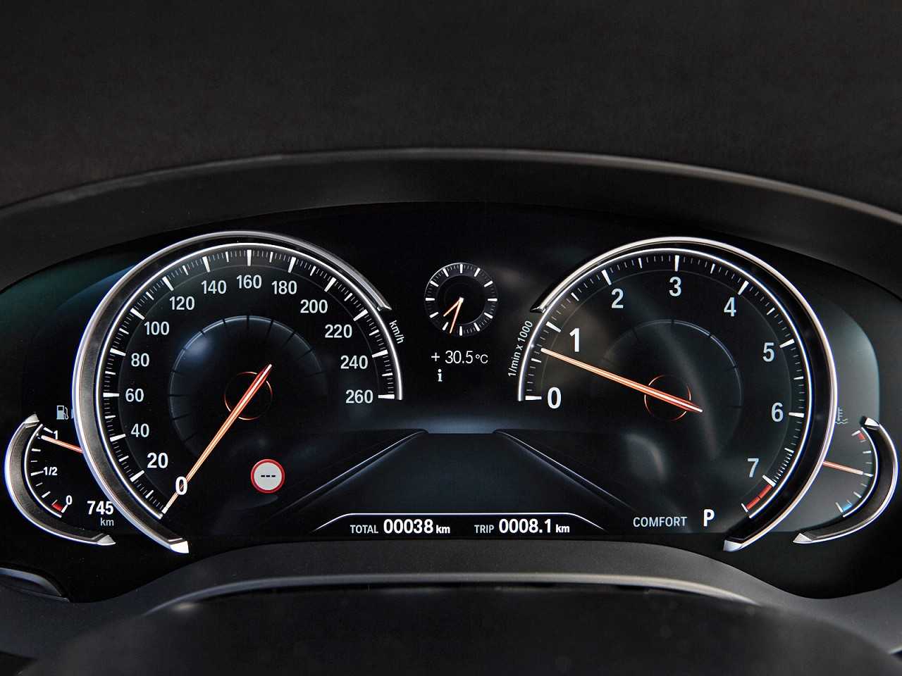 BMW�S�rie 5 2017 - painel de instrumentos