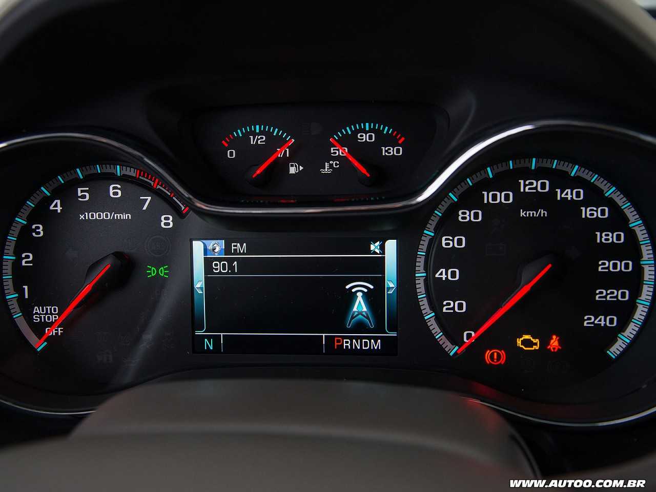 Chevrolet�Cruze Sport6 2017 - painel de instrumentos