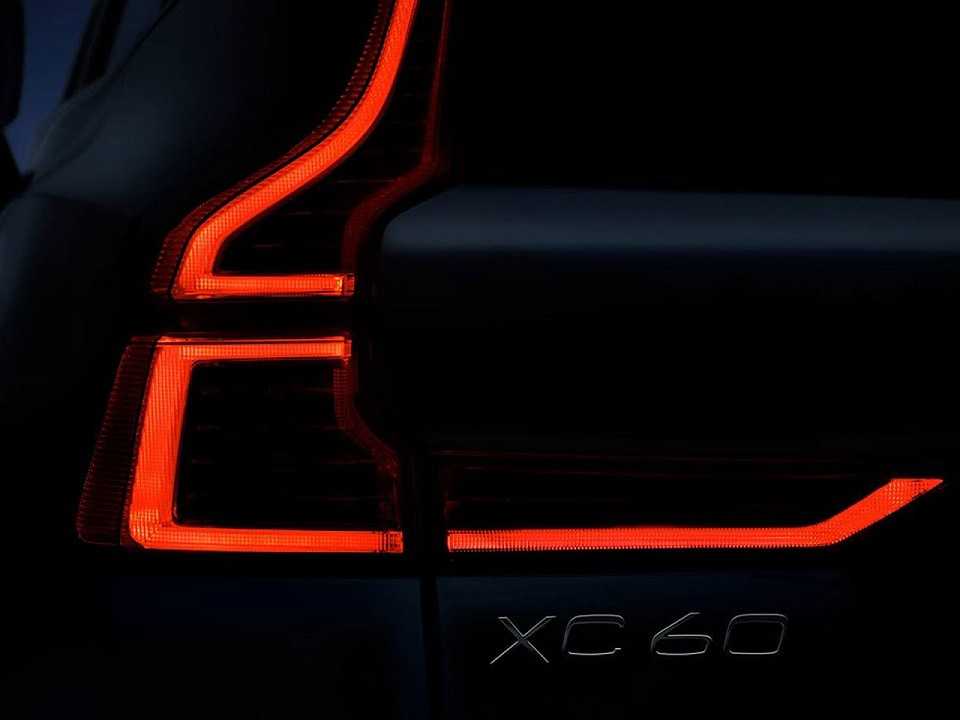Teaser antecipando o novo Volvo XC60 2018
