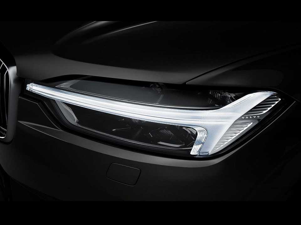 Teaser antecipando o novo Volvo XC60 2018