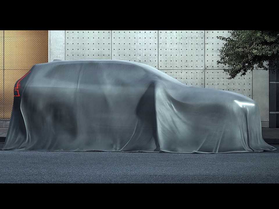 Teaser antecipando o novo Volvo XC60 2018