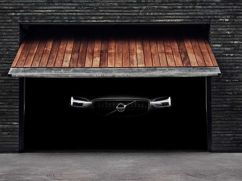 Teaser antecipando o novo Volvo XC60 2018