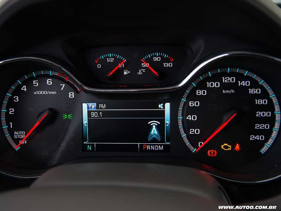 Chevrolet�Cruze Sport6 2017 - painel de instrumentos