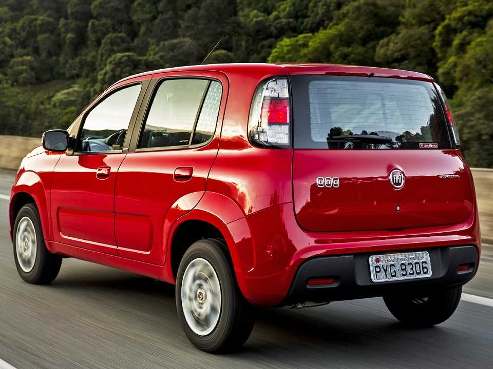 Fiat�Uno 2017 - �ngulo traseiro