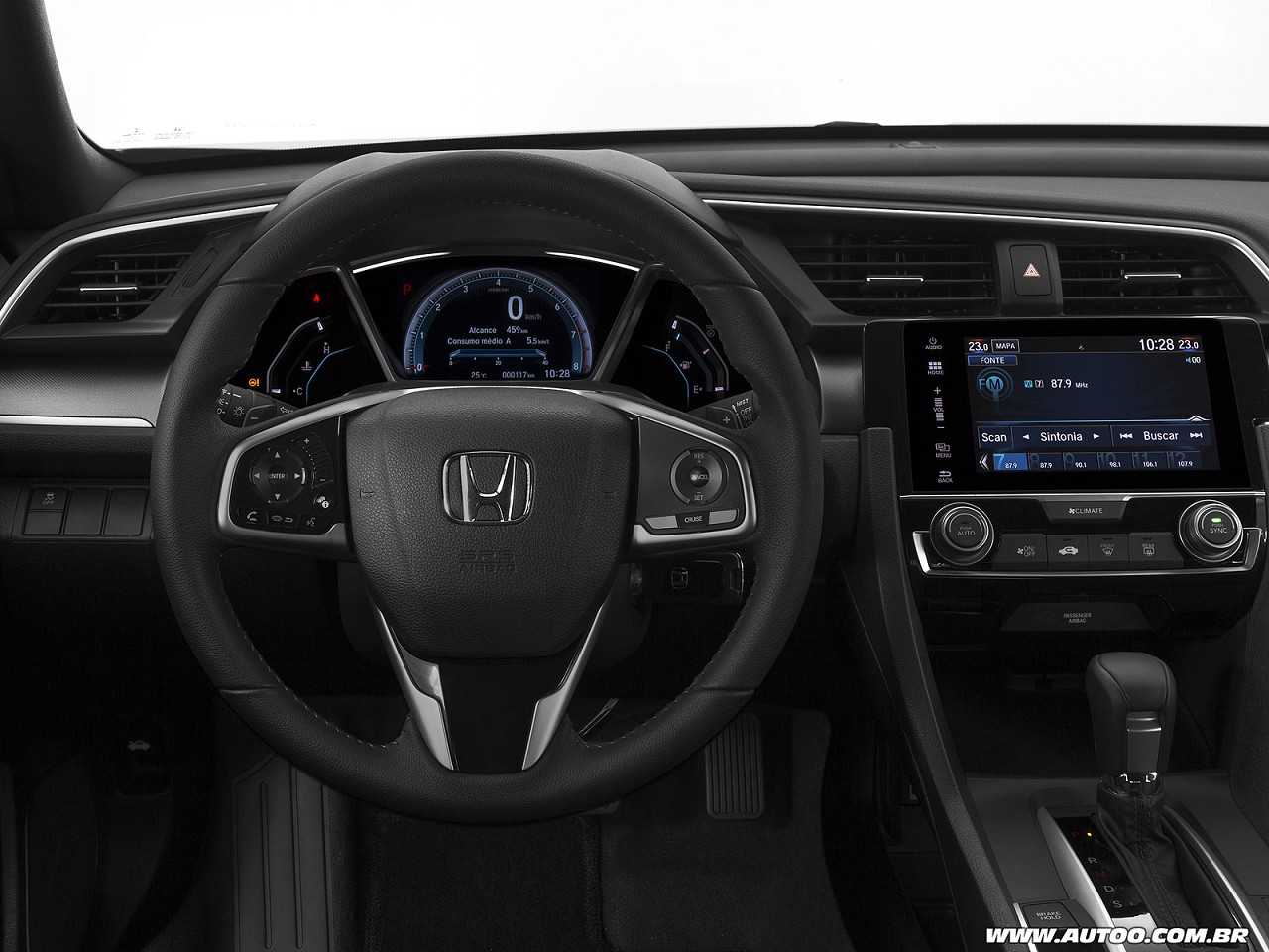 Honda�Civic - Foto 136 de 171 - 1600 x 1200 pixels2017 - painel