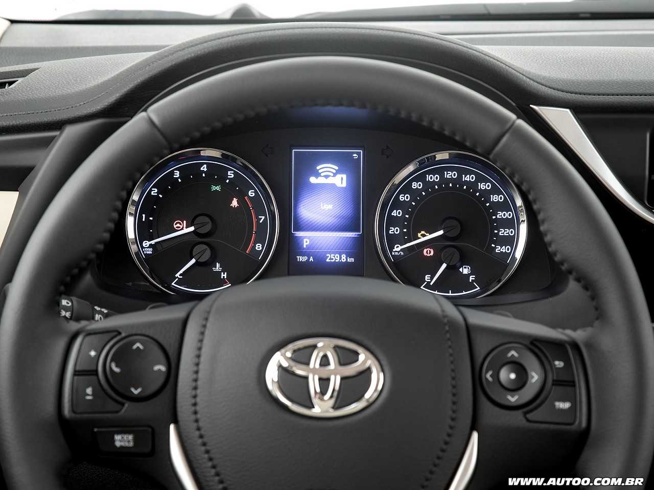 Toyota Corolla 2018 - painel de instrumentos