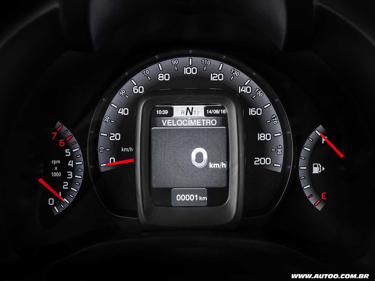 Fiat�Uno - Foto 31 de 87 - 1600 x 1200 pixels2017 - painel de instrumentos
