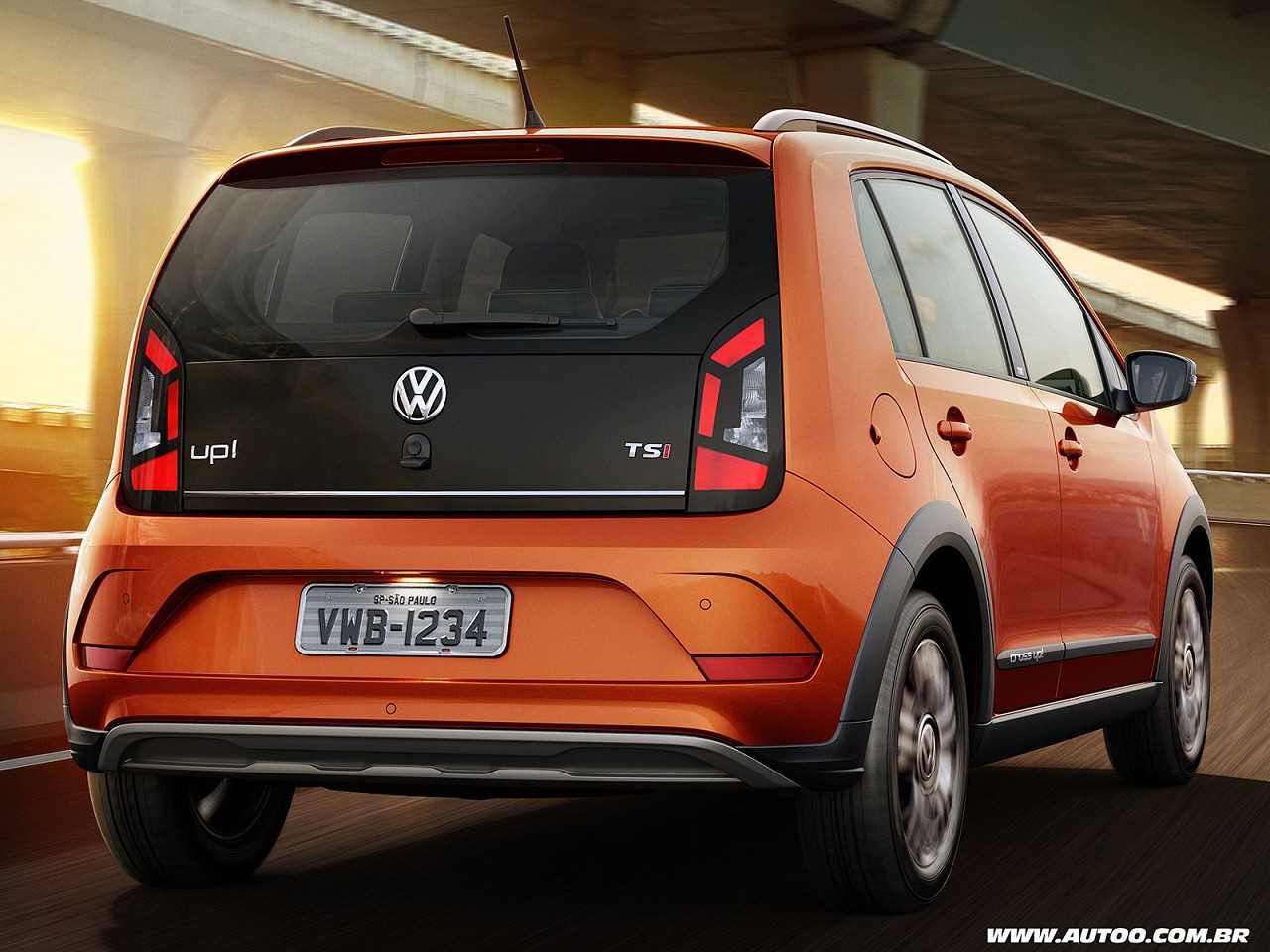 Volkswagen�up! 2018 - �ngulo traseiro