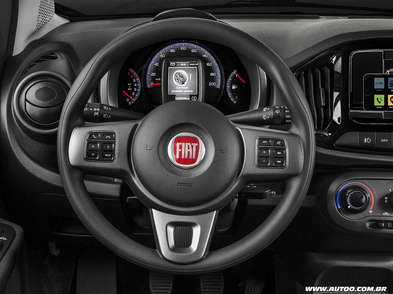 Fiat�Uno 2018 - painel