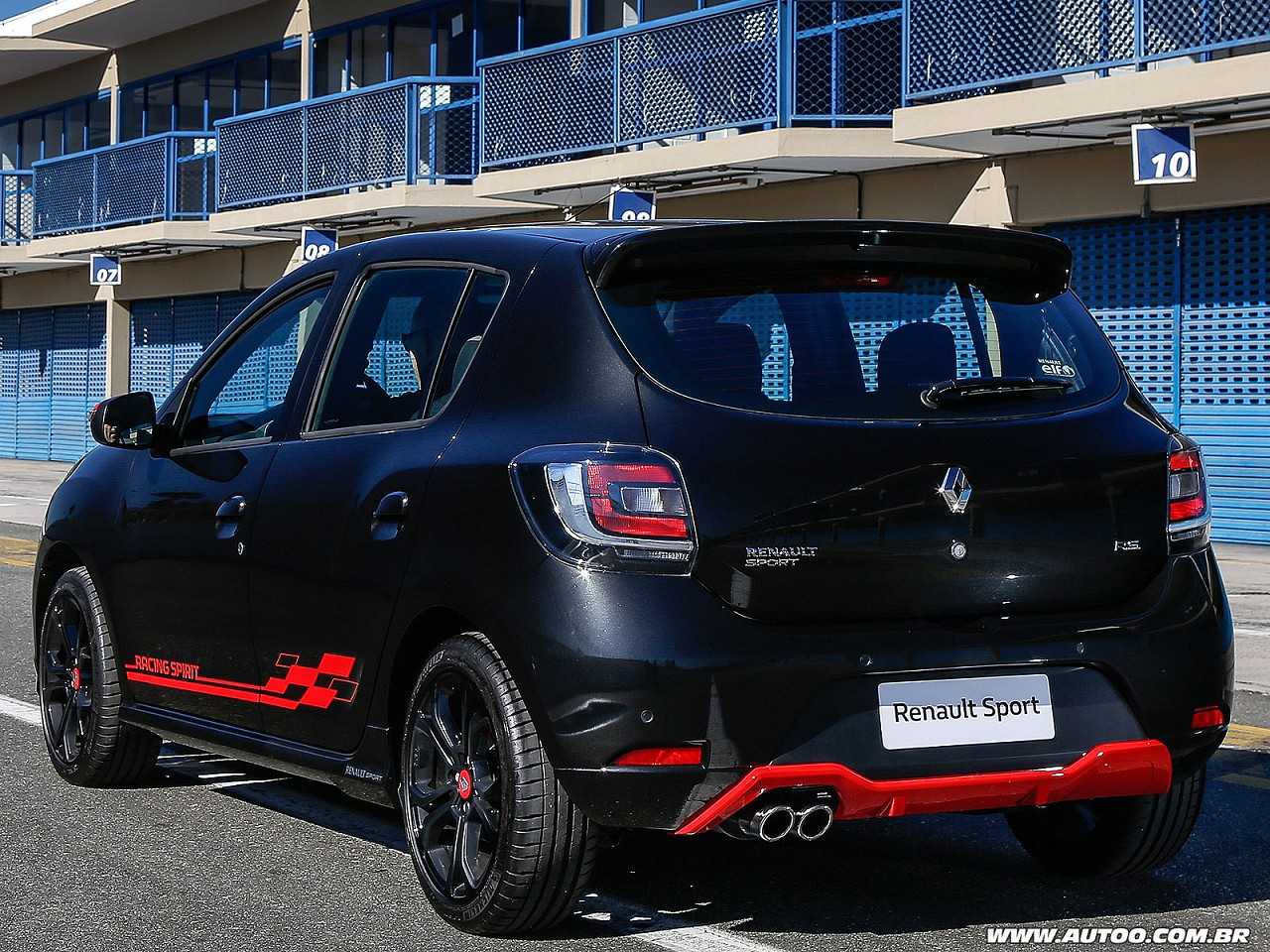 RenaultSandero 2017 - ngulo traseiro
