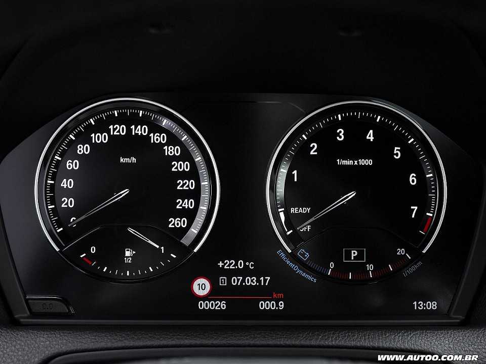 BMW�S�rie 2 Active Tourer 2018 - painel de instrumentos