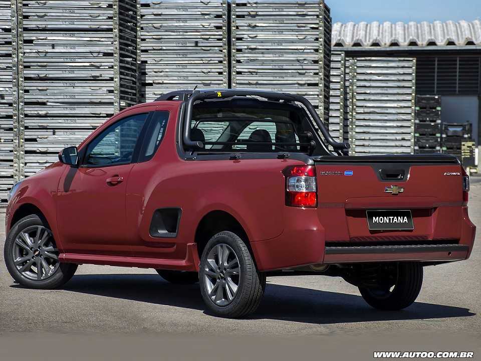 Chevrolet�Montana 2018 - �ngulo traseiro