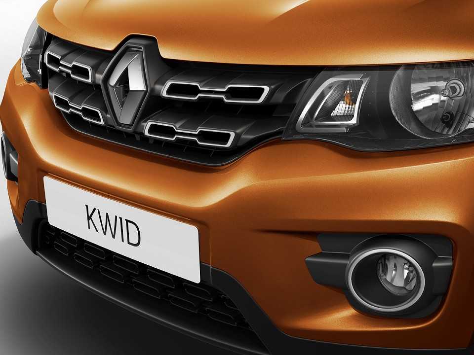 RenaultKwid 2018 - grade frontal