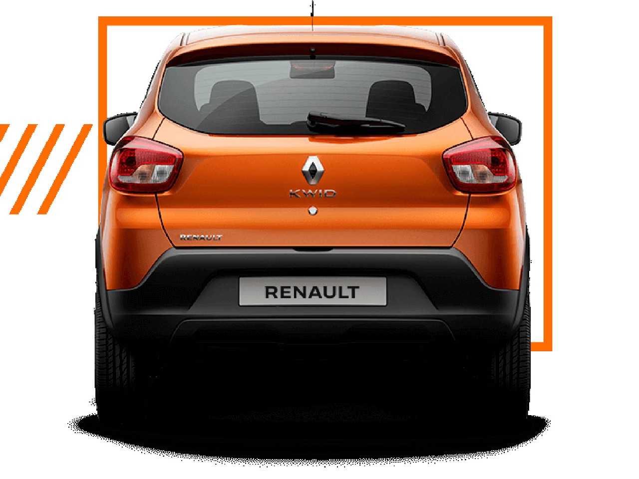 RenaultKwid 2018 - traseira