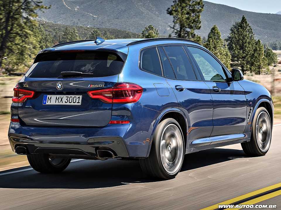 BMW�X3 2018 - �ngulo traseiro