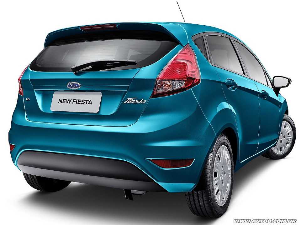 Ford�Fiesta 2017 - �ngulo traseiro