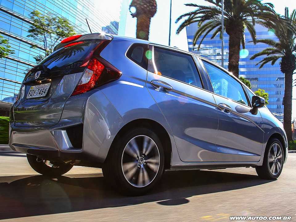 Honda�Fit 2017 - �ngulo traseiro