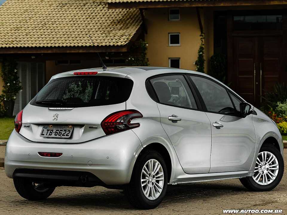 Peugeot�208 2017 - �ngulo traseiro