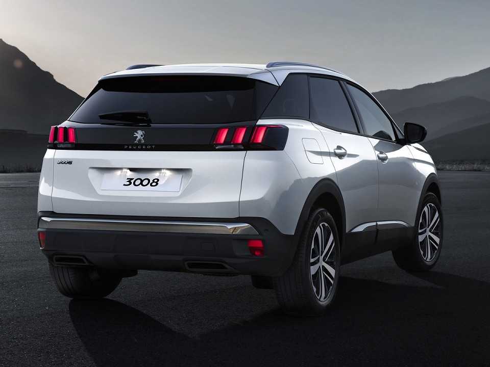 Peugeot�3008 2018 - �ngulo traseiro