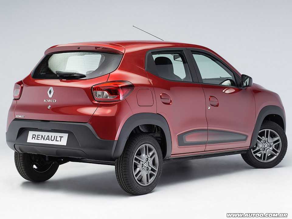 Renault�Kwid 2018 - �ngulo traseiro