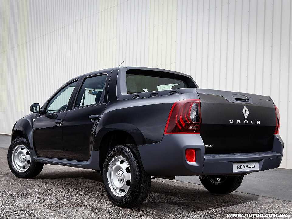 Renault�Oroch 2017 - �ngulo traseiro