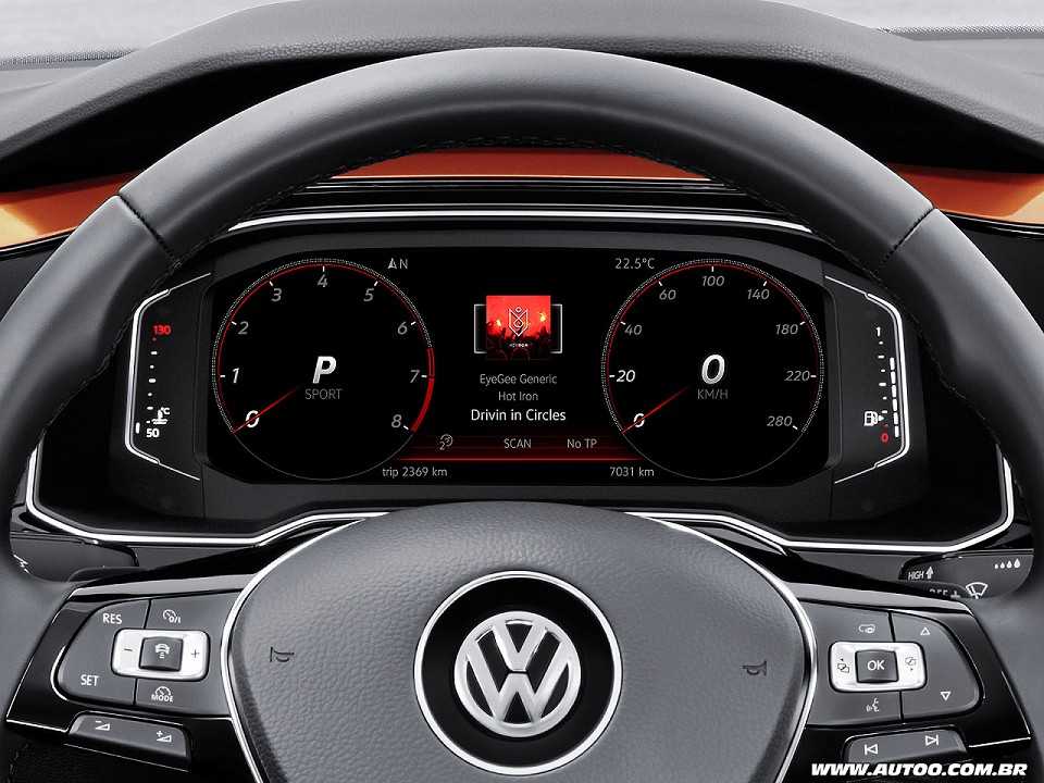 VolkswagenPolo 2018 - painel de instrumentos