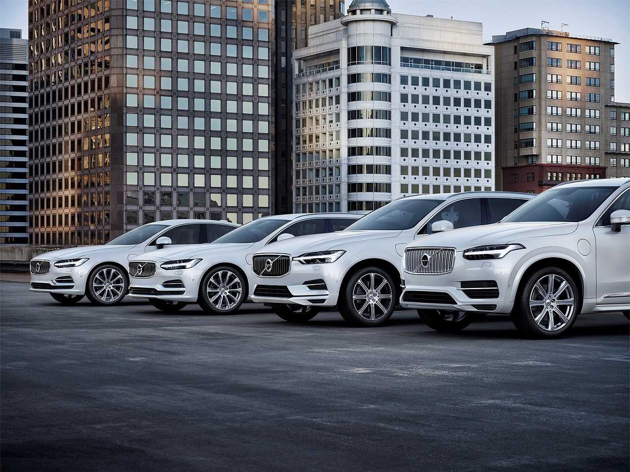 Toda gama Volvo será composta somente por modelos eletrificados a partir de 2019