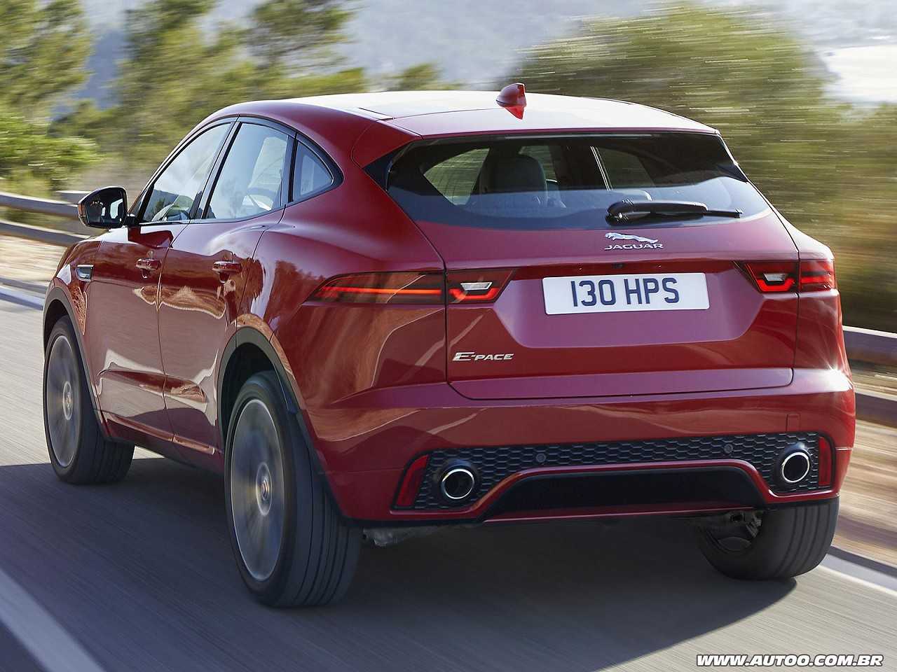 Jaguar�E-Pace 2018 - �ngulo traseiro