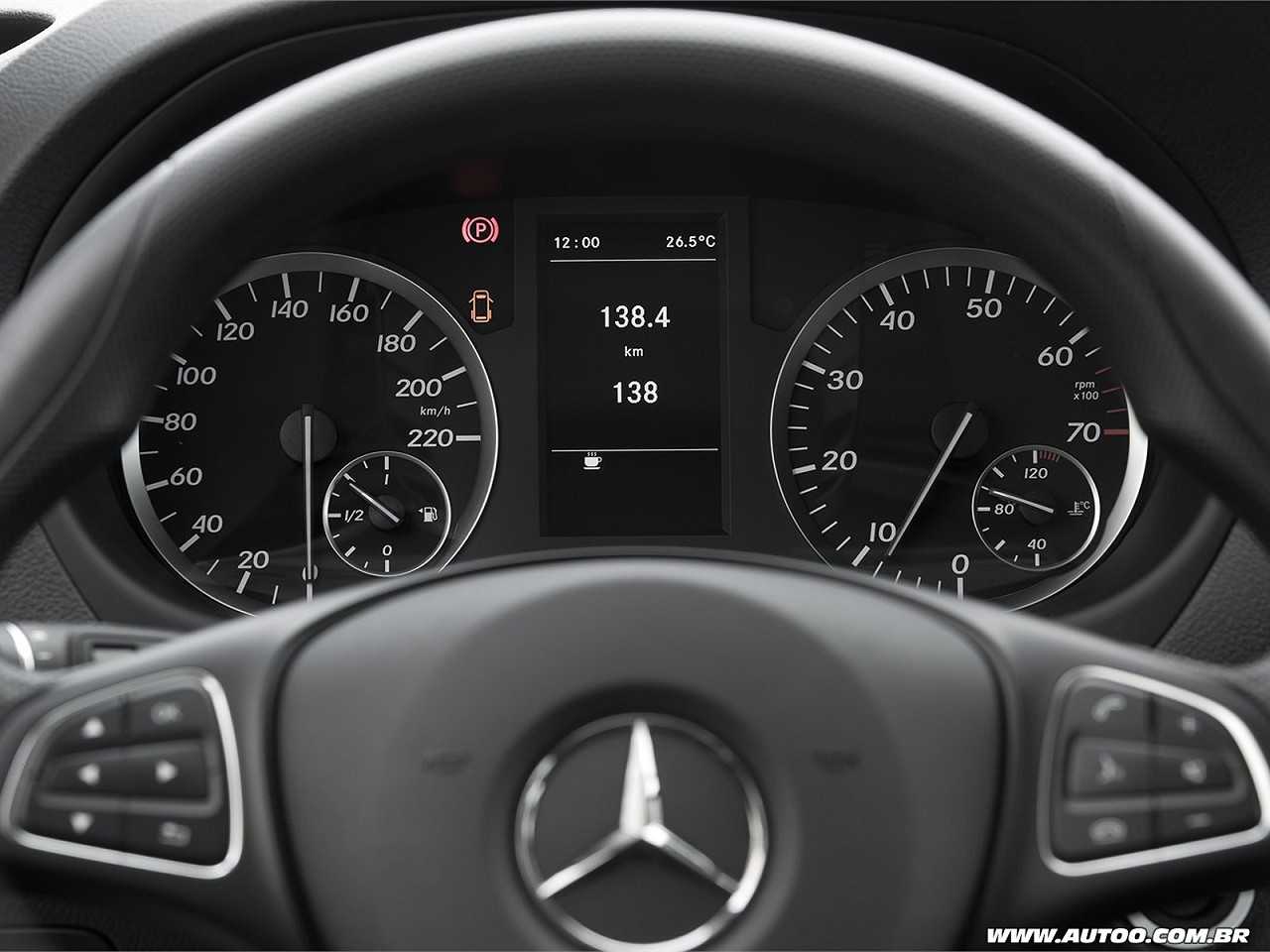 Mercedes-Benz�Vito 2017 - painel de instrumentos