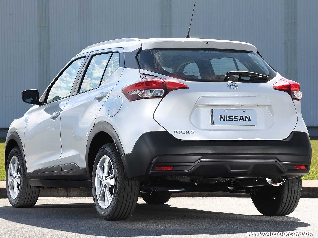 NissanKicks 2018 - ngulo traseiro