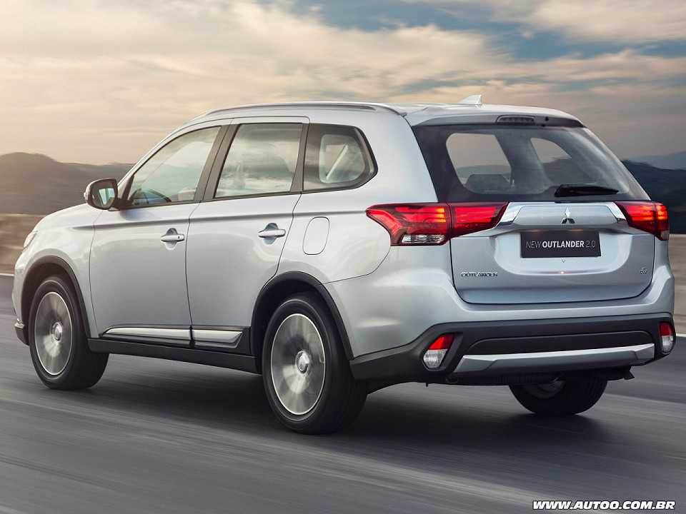 Mitsubishi�Outlander 2017 - �ngulo traseiro