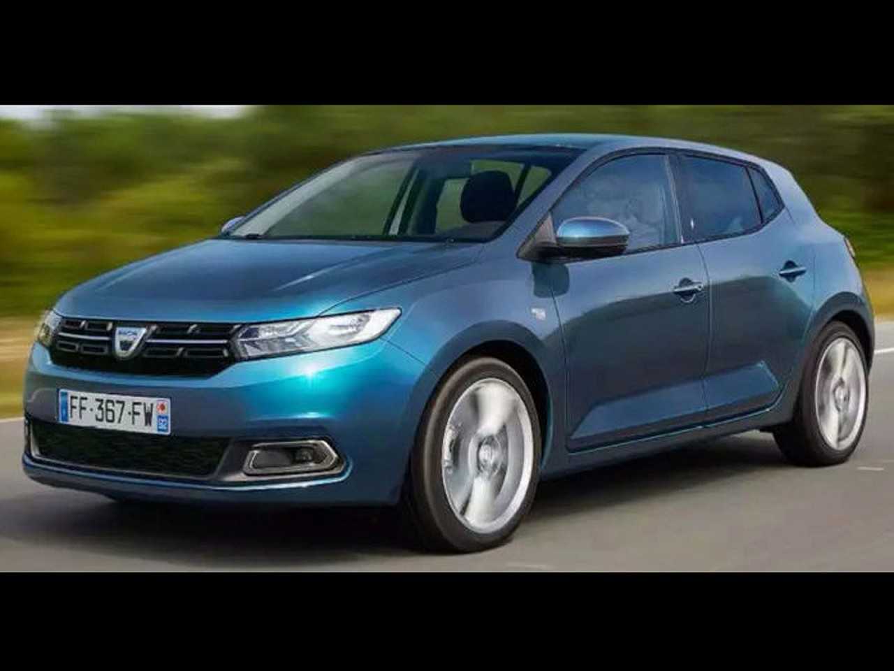 Terceira geração do Renault/Dacia Sandero em projeção da revista francesa Auto Plus