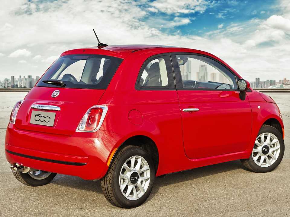 Fiat�500 2017 - �ngulo traseiro