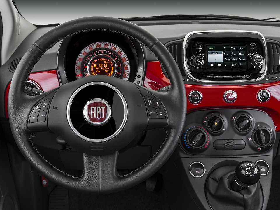 Fiat�500 2017 - painel