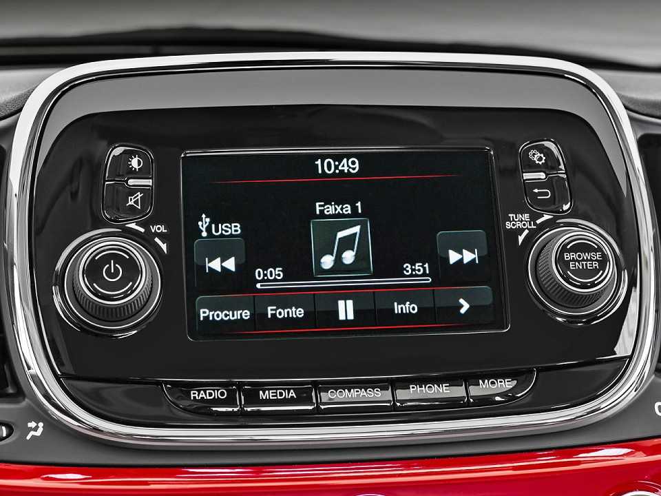 Fiat�500 2017 - console central