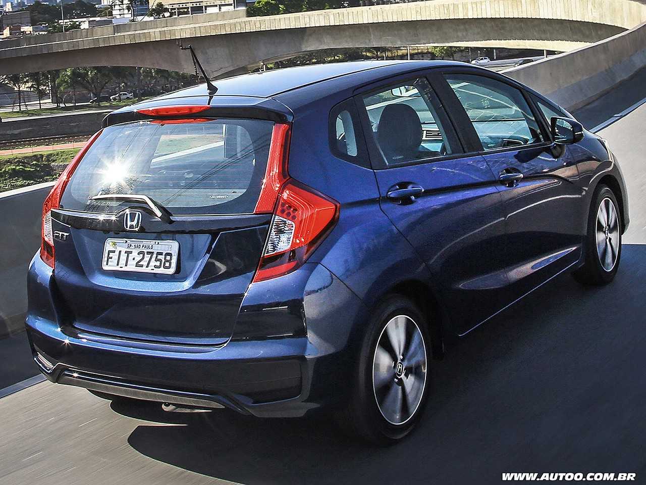 Honda�Fit 2018 - �ngulo traseiro