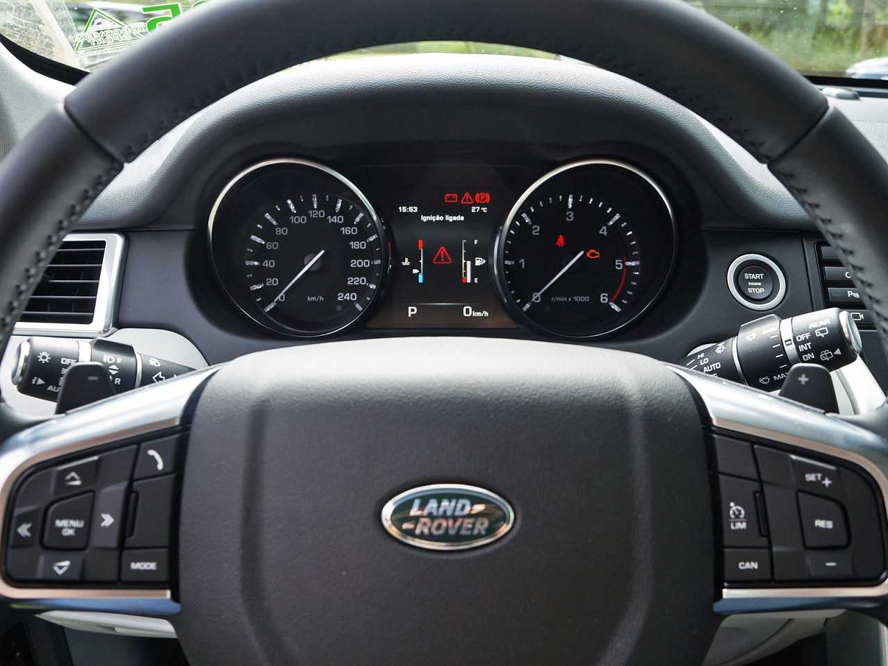 Land Rover�Discovery Sport 2017 - painel de instrumentos