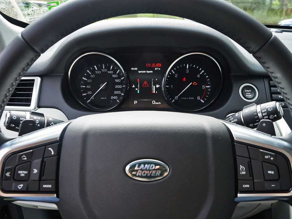 Land Rover�Discovery Sport 2017 - painel de instrumentos
