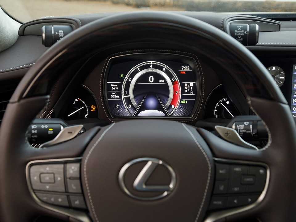 Lexus�LS 2018 - painel de instrumentos