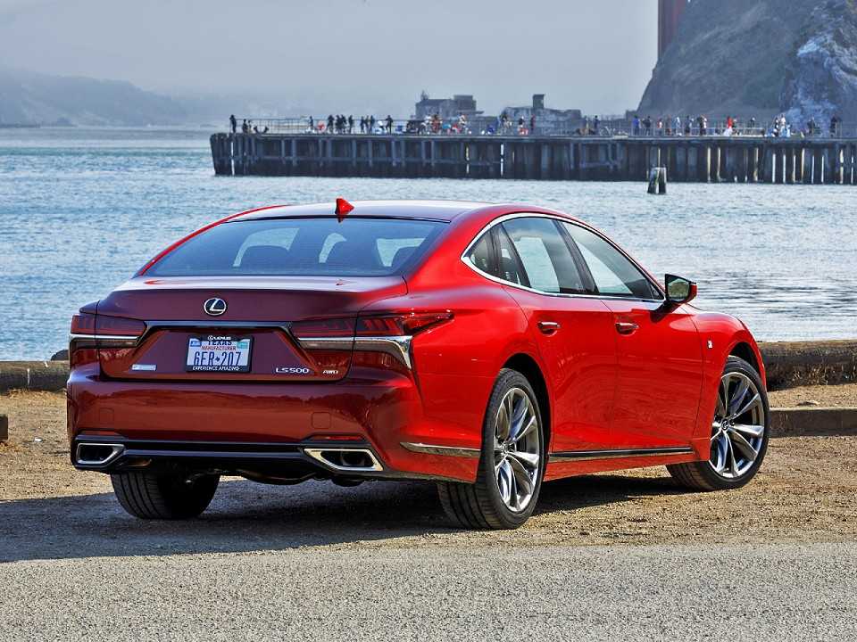 Lexus�LS 2018 - �ngulo traseiro