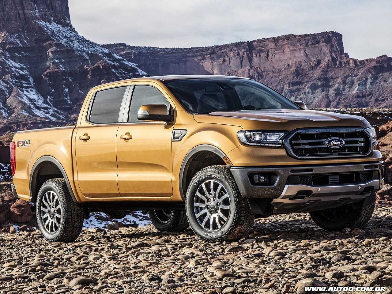 Ford Ranger 2019 destinada ao mercado norte-americano