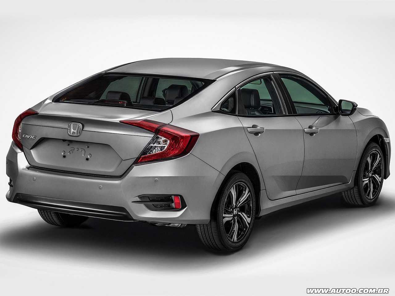 Honda�Civic 2018 - �ngulo traseiro