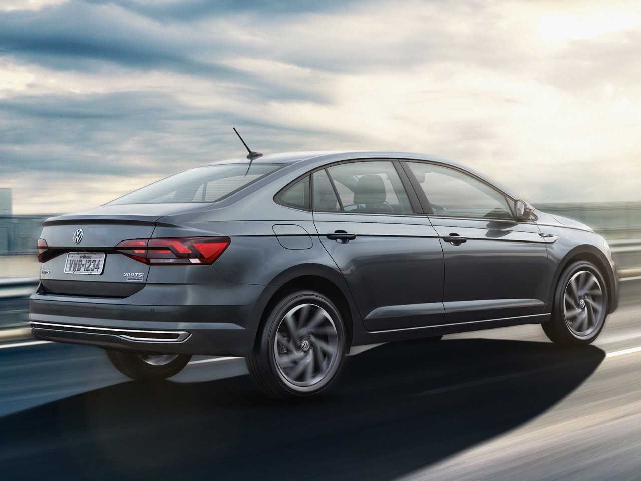 VolkswagenVirtus 2019 - ngulo traseiro
