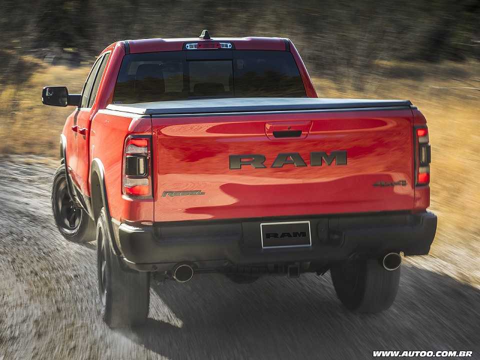 RAM�1500 2019 - �ngulo traseiro